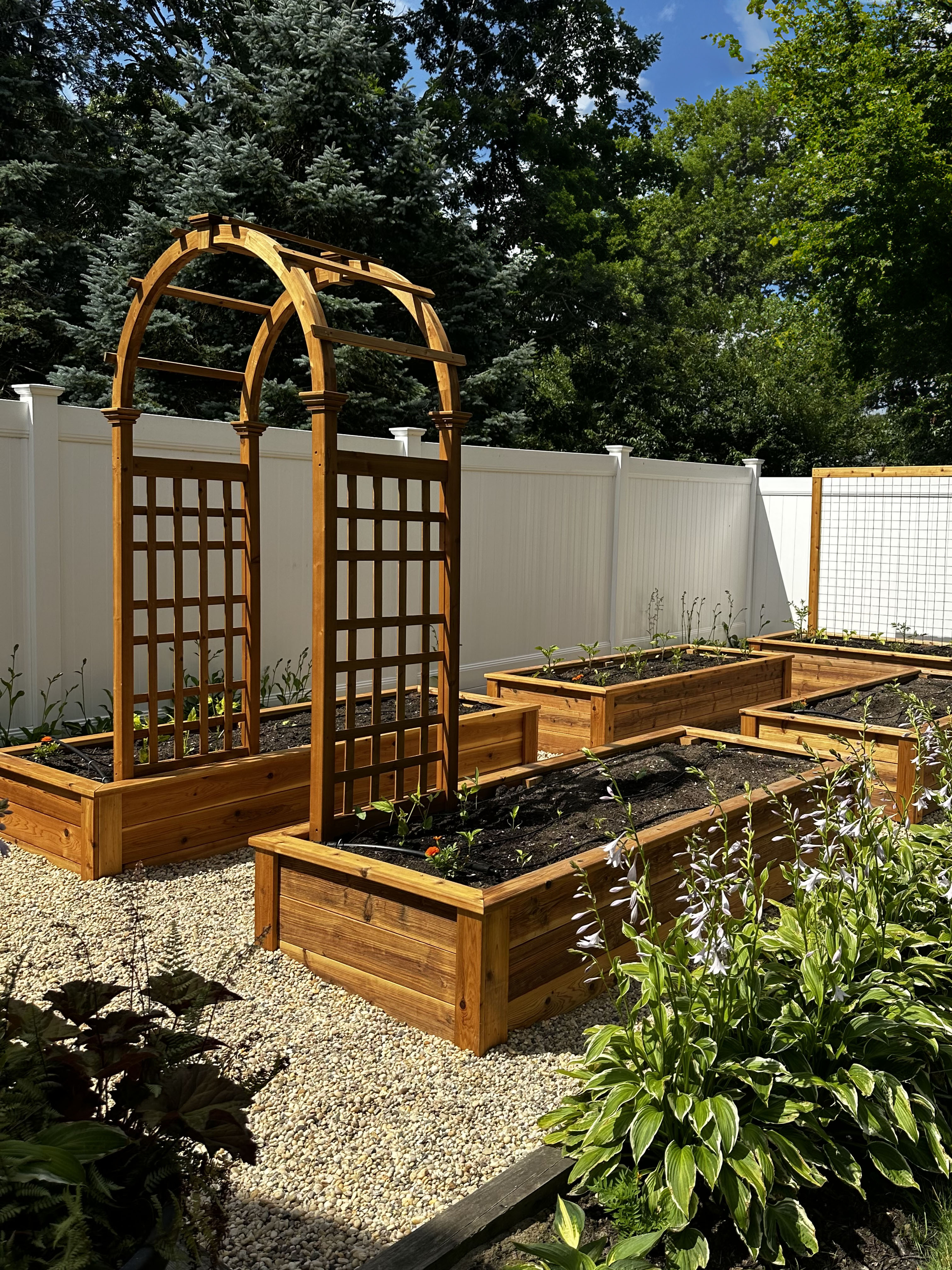 Organic Custom Garden Designs Hero Image